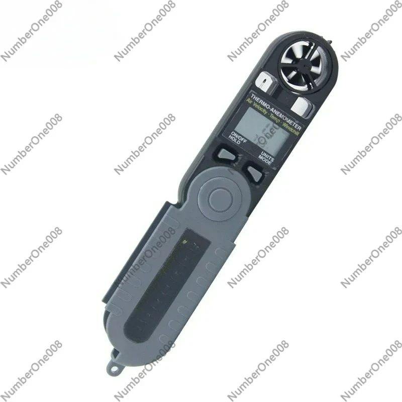 

Профессиональный карманный анемометр AZ8908 3-в-1, цифровой термоанемометр для измерения скорости воздуха, температуры и охлаждения от ветра