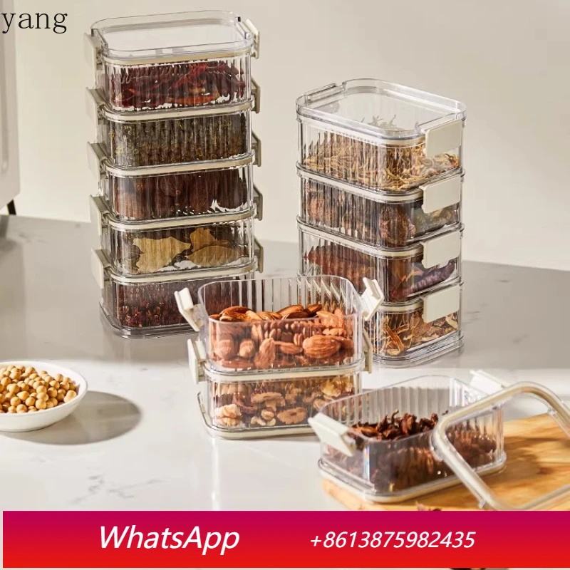 LMM spice sealed tank storage tank food grade pepper seasoning special fresh-keeping box