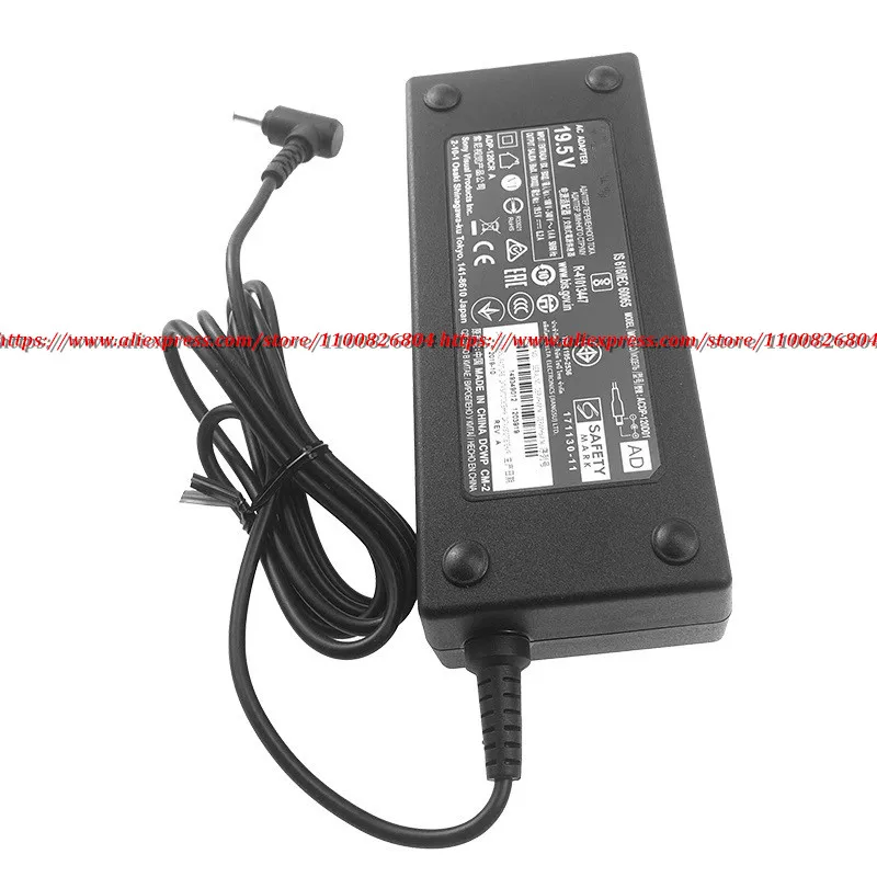 For Sony Bravia KDL-42W829B KDL-43W755C KD-43XF8505 LCD/LED TV Charger Original 19.5V 6.2A ACDP-120D01 AC Adapter Power Supply