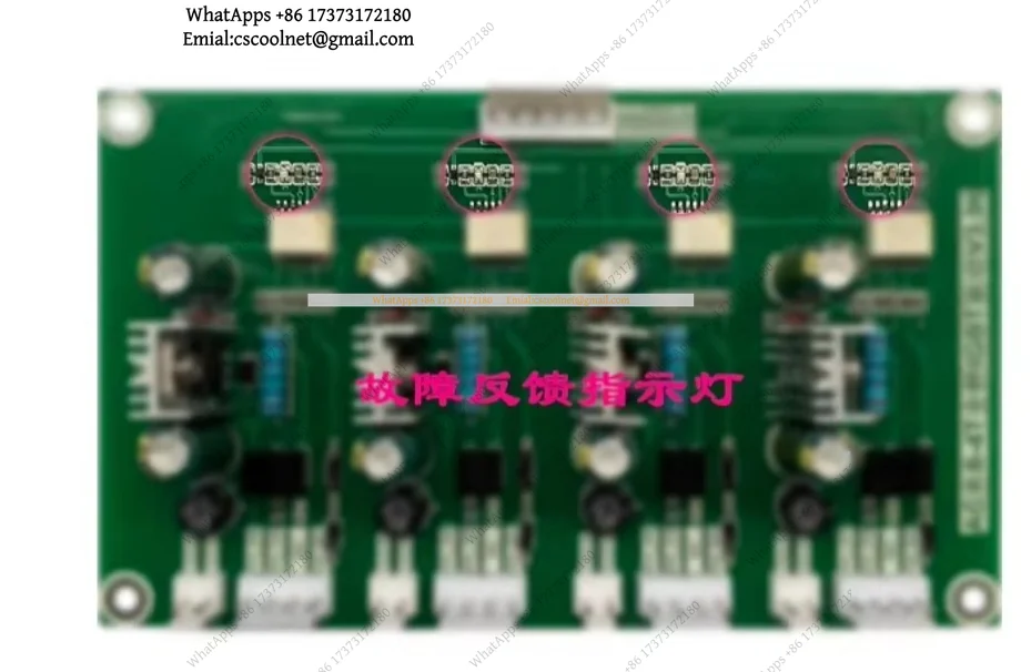 k3 IGBT Inverter Drive Board 4-Channel Isolated Overcurrent Protection High-Speed VH3.96 Connector for Inverter UPS Servo Drive