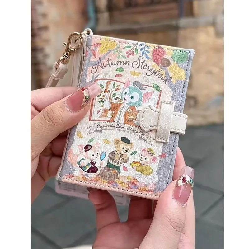 New LinaBell Card Holder ID Case Gelatoni CookieAnn Bear Duffy Olu Mel Kawaii Disney Key Storage Coin Purse Ornament Wholesale