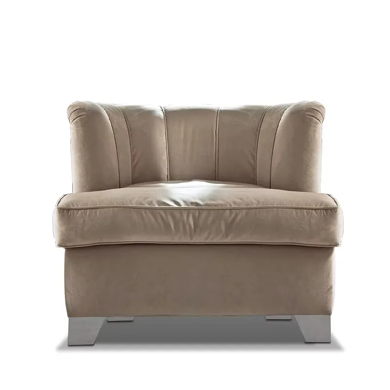 

2026High Quality Hand Made Full Big House Decor Furniture Multifunctional Genuine Leather Cover Modern Design Lux ury Sectional