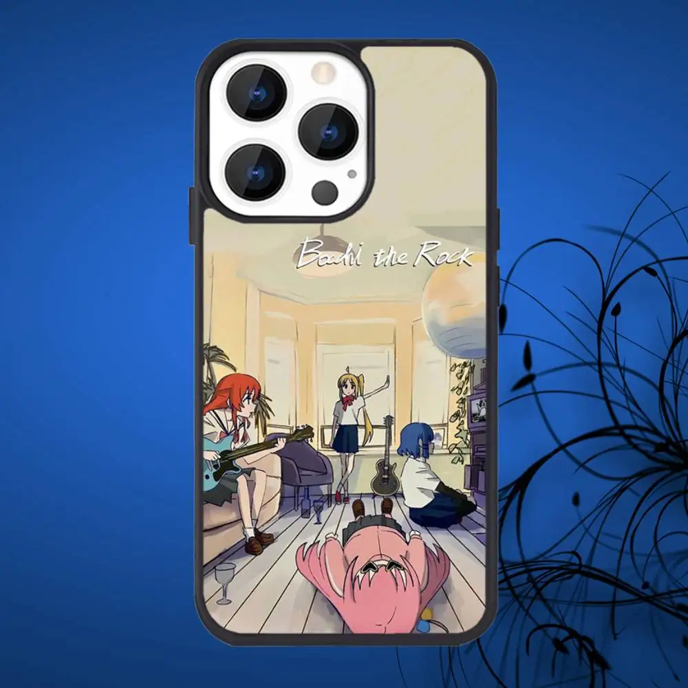 B-Bocchi the Rock Band Phone Case For iPhone 17,16,15,14,13,12,11,Plus,Pro,Max Mini Magsafe Magnetic Wireless Charging