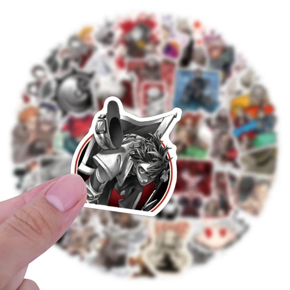 10/30/60 قطعة أنيمي GACHIAKUTA لوثر ملصقات الكرتون طفل الشارات لعبة الكتابة على الجدران سكيت الهاتف المحمول كول DIY بها بنفسك ملصق مضاد للمياه #5