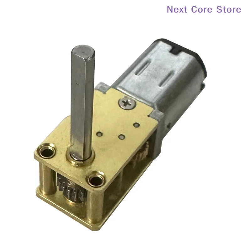 [NC]Mini Gear Motor Micro Worm Gear Reducer Brush DC Motors Electronic Devices 1218GE-N20 DC 12V (to 6V 3V)[NC]