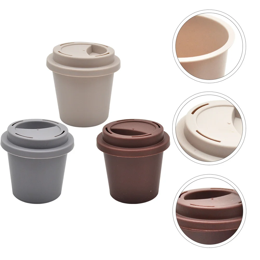 Caja de almacenamiento de pestañas de café, caja de almacenamiento portátil para pestañas postizas, accesorios de maquillaje, organizador, 3 uds.