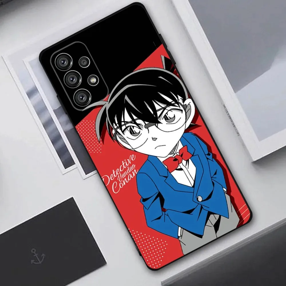 D-Detective Conan  Phone Case For Samsung Galaxy A20,A21s,A22,A31,A32,A52,A53,A72,73,A80,A91 Soft Black Cover