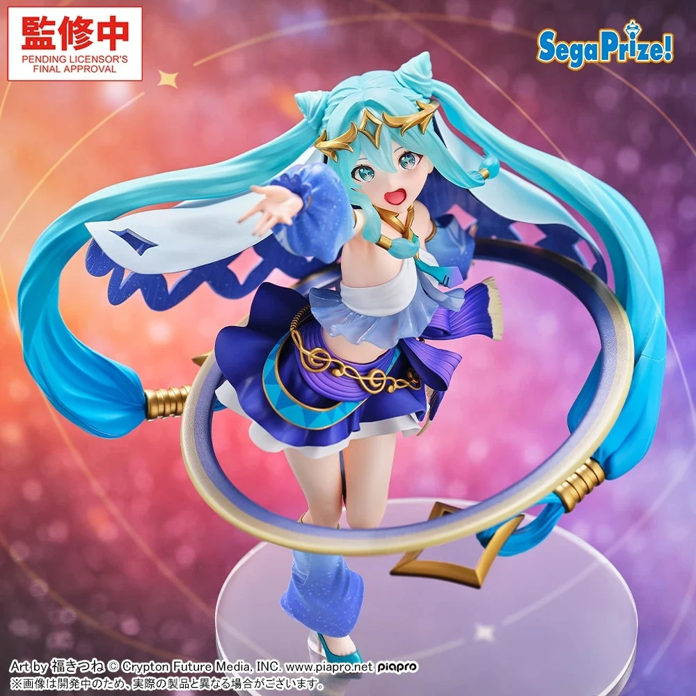 オリジナルセガフィギュアズムアルファ初音ミク宇宙アニメアクションフィギュア-28-センチメートル素敵な収集価値のあるモデルかわいい人形誕生日ギフト