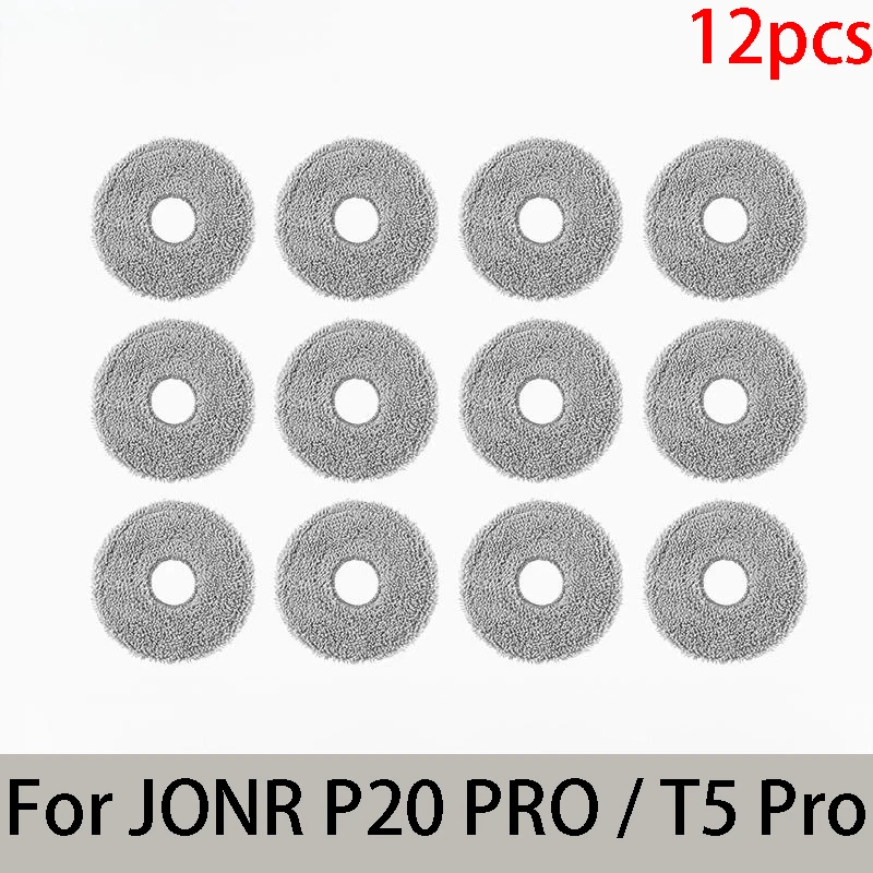 Voor JONR P20 PRO / T5 Pro Robotstofzuiger Accessoires Hoofdzijborstel Hepa Filter Mop Doek Stofzak Vervanging - afbeelding 1