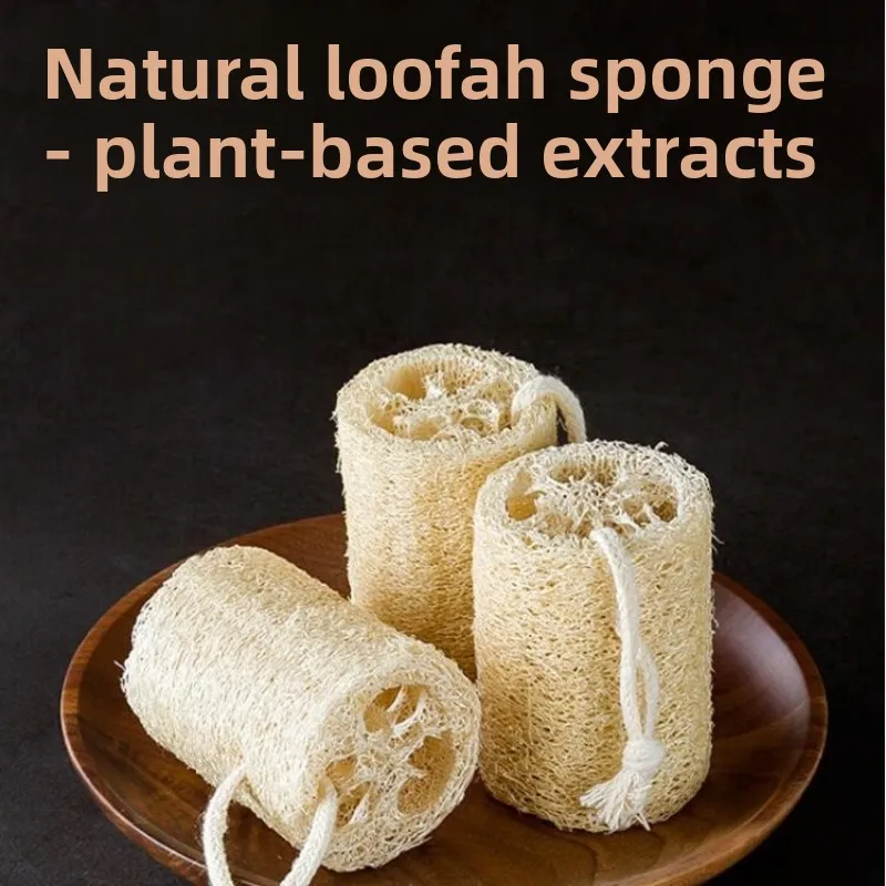 Natural luffa net dishwashing sponge kitchen brush eco friendly degreasing cleaning tool luffa pulp