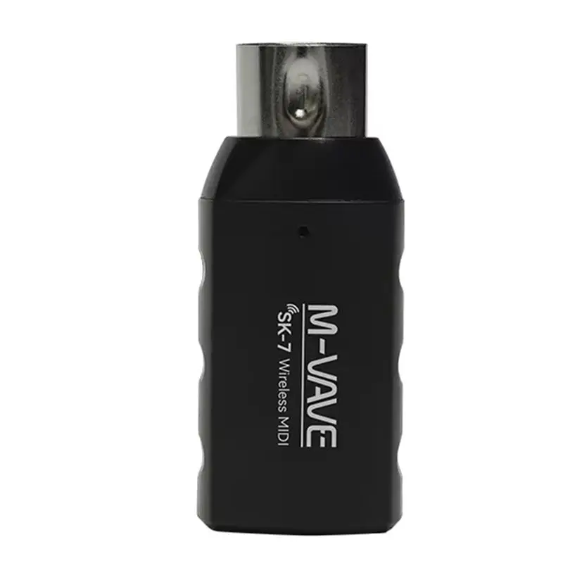 M-VAVE SK7 Wireless MIDI Adapter Midi Receiver/Transmitter Plug And Play Support