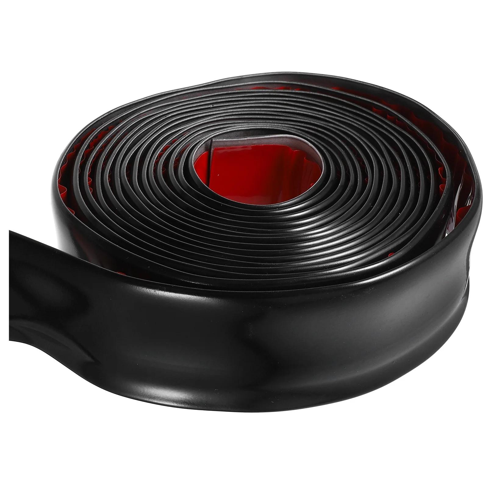 1 لفة PVC ذاتية اللصق اللوح مقاوم للماء الطابق صب سهلة التركيب جدار حافة قالب اللوح البلاستيكي #6