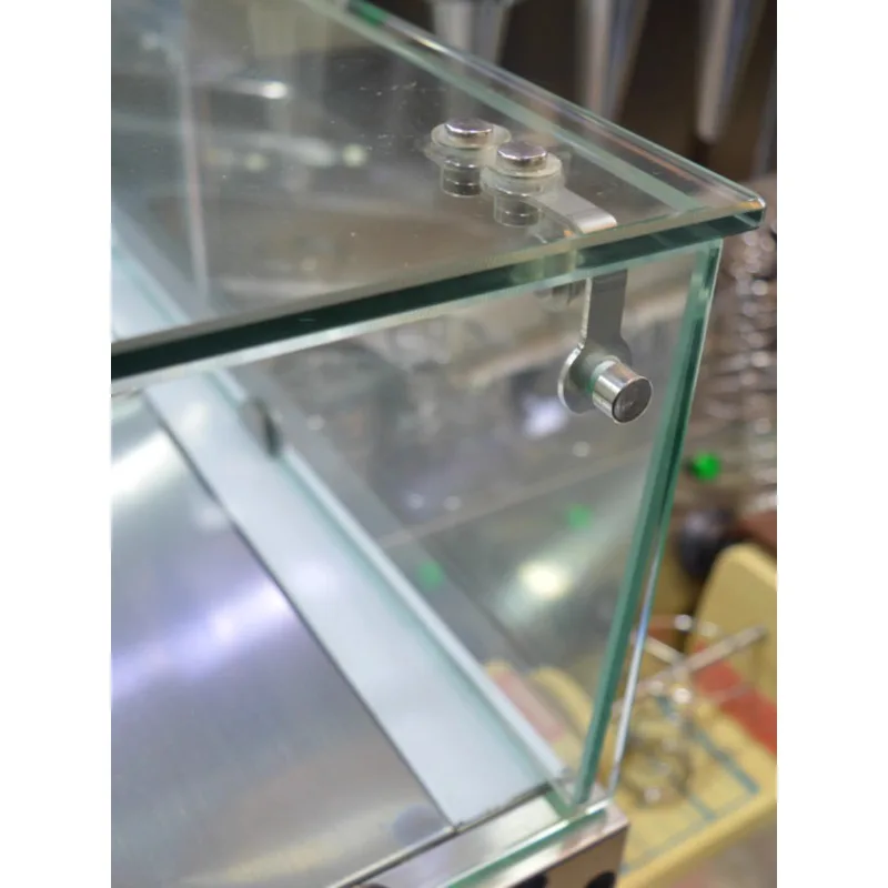 

Glass Cover Fresh-keeping Cabinet Desktop Salad Cabinet Commercial Refrigerated Dessert Display Glass Salad Table