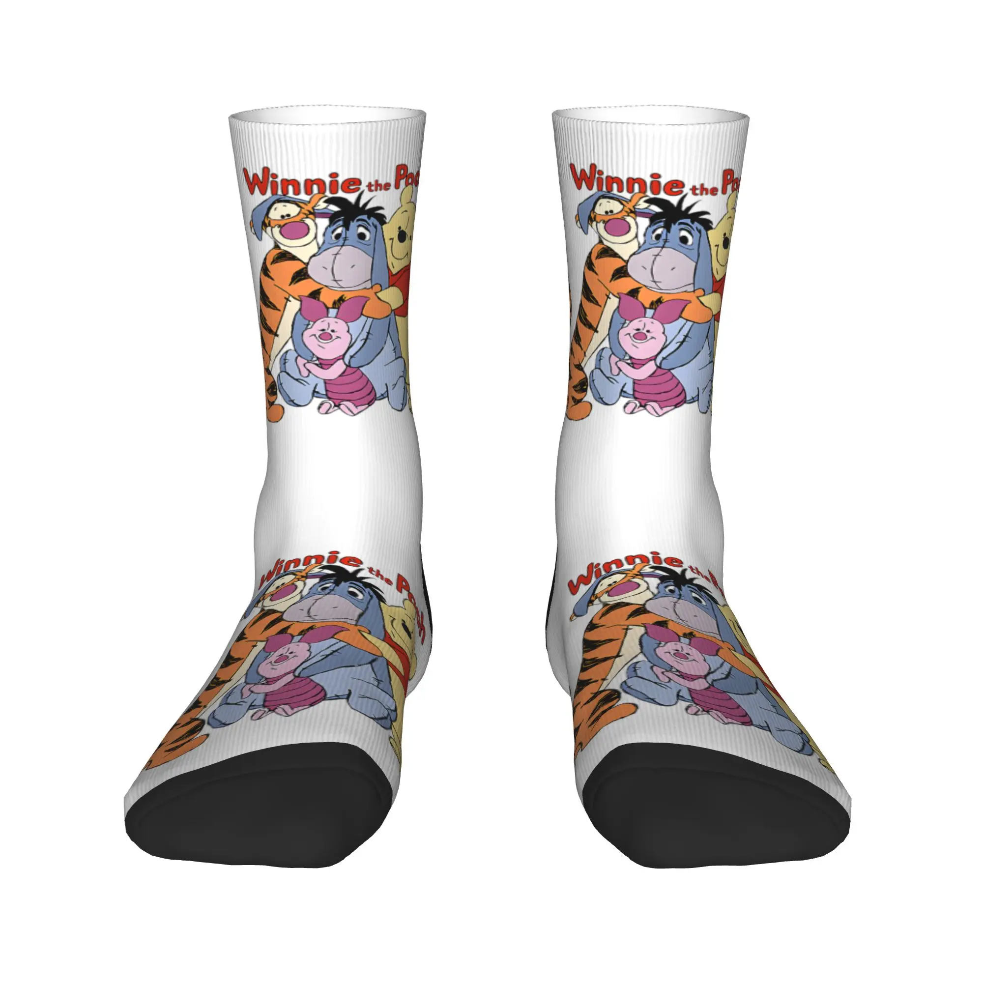 

Winnie The Pooh Men Women Crew Socks Unisex Cool Spring Summer Autumn Winter Dress Socks