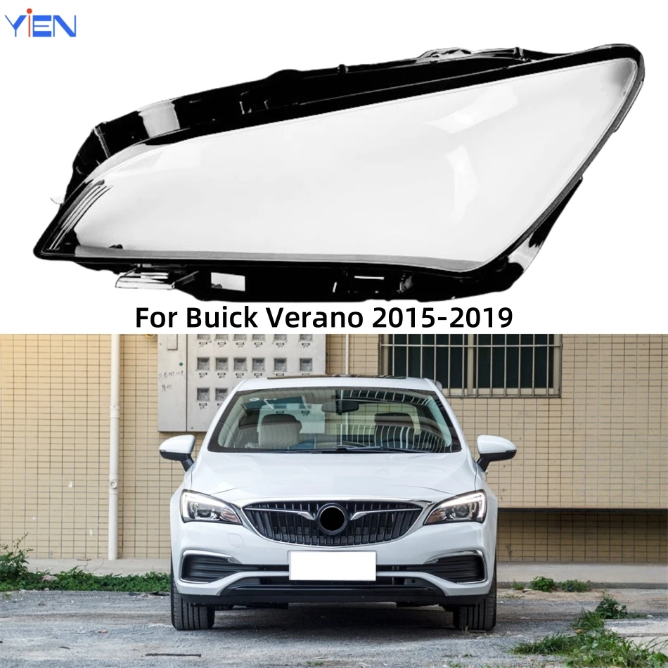 

For Buick Verano 2015 2016 2017 2018 2019 Accessories Car Transparent Housing Headlamp Lens Cover Shell Front Lamp Glass