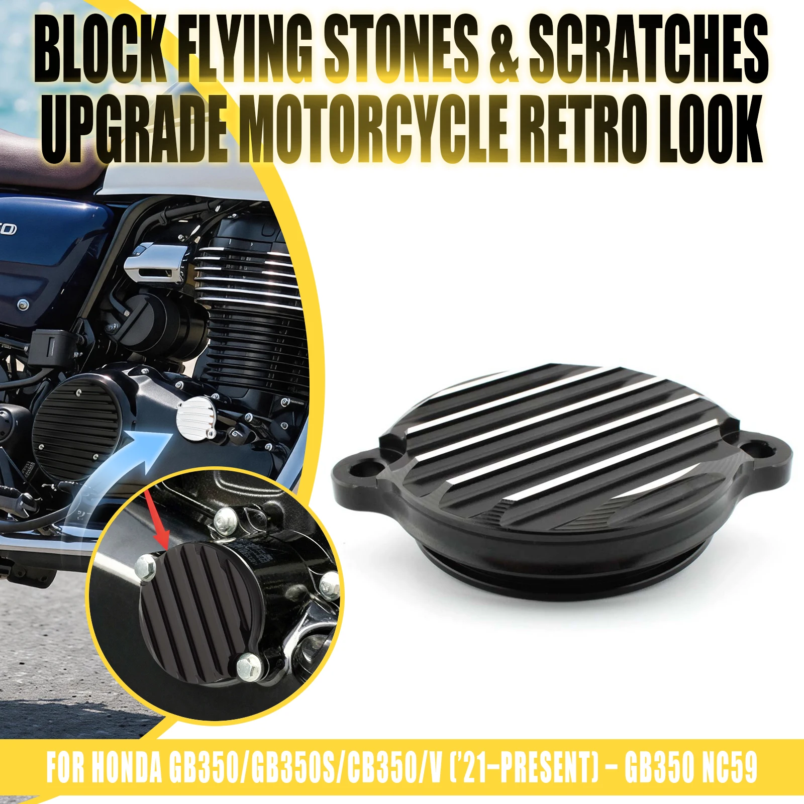 Motorcycle Oil Filter - ホンダ GB350 GB350S CB350 CB350S NC59