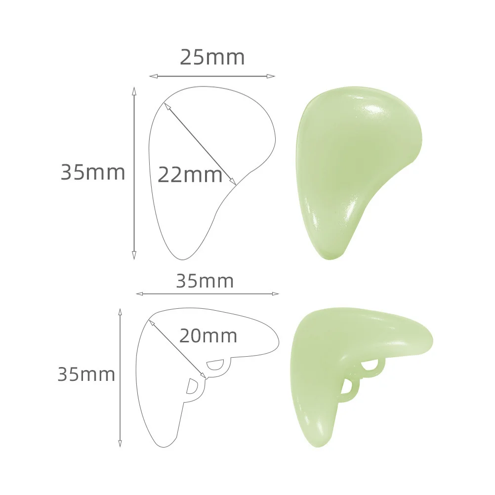 

6Pcs Luminous Corner Protectors Baby Proofing Guards Furniture Safety Night Visibility Durable Easy Install Adhesive