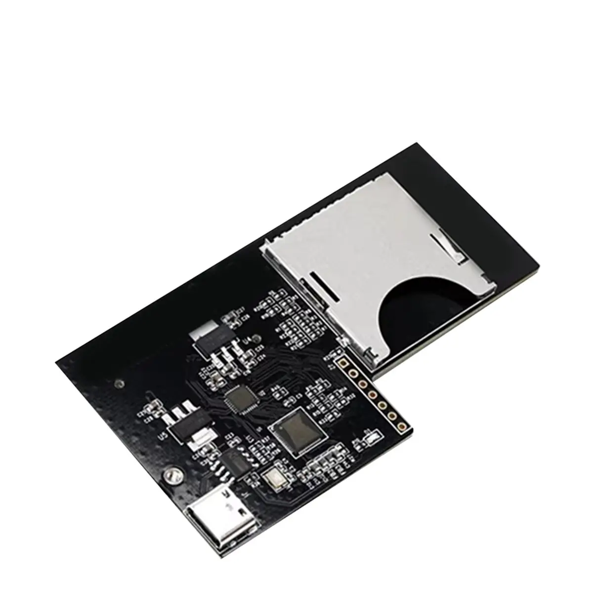 Summer sale-  V1.2 CD-ROM Emulator, Plug and Play Loader SD Loader, Card Plastic Adapter, Comes with 4 Screws