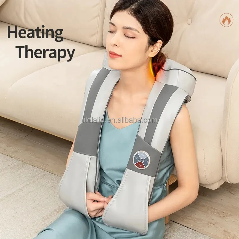 Kneading Massager Neck And Back 3d Massage Shawl Deep Tissue Shoulder Massager