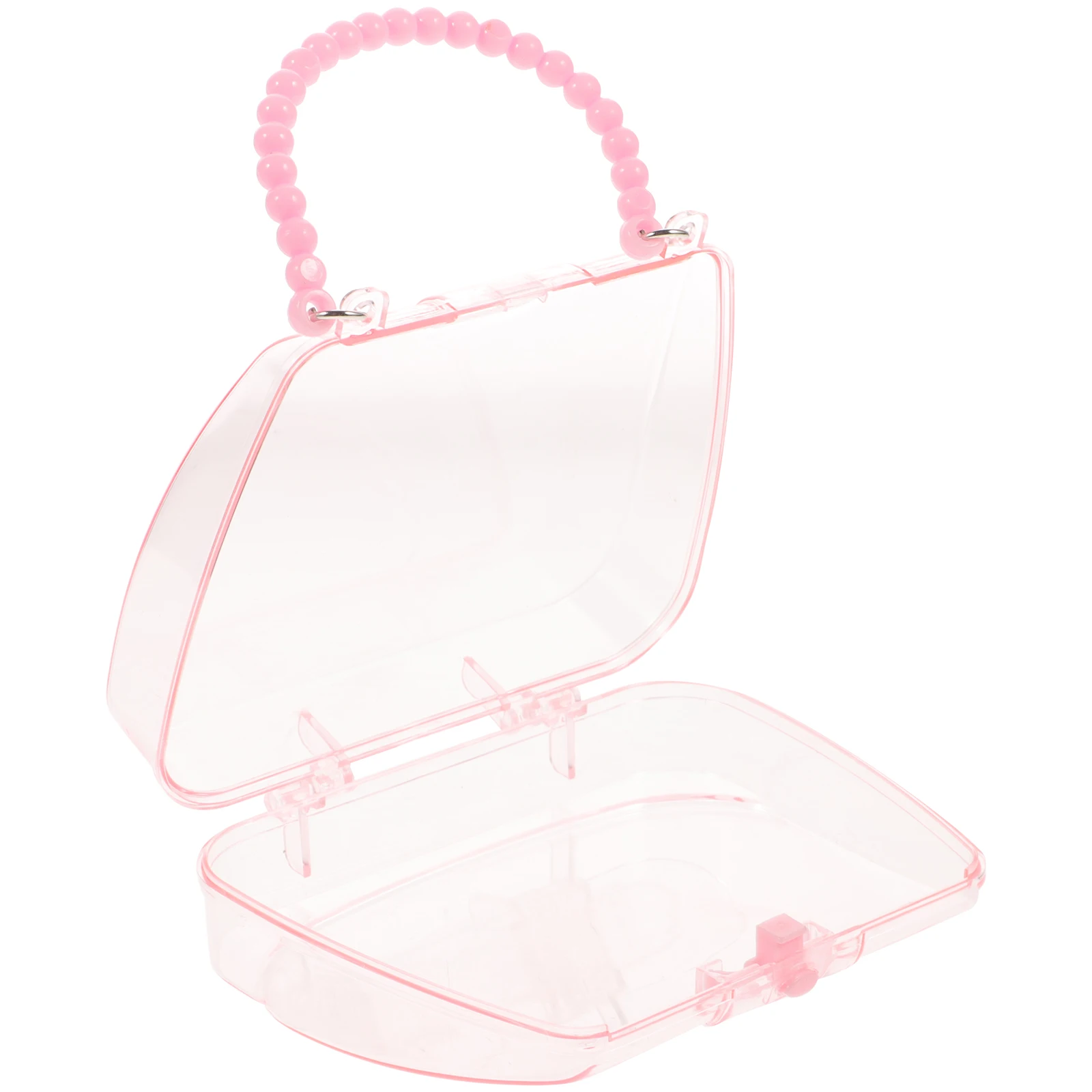 

Cartoon Storage Box for Necklace Ring Waterproof Travel Jewelry Case Display Child Girls Gift Mini Plastic Organizer