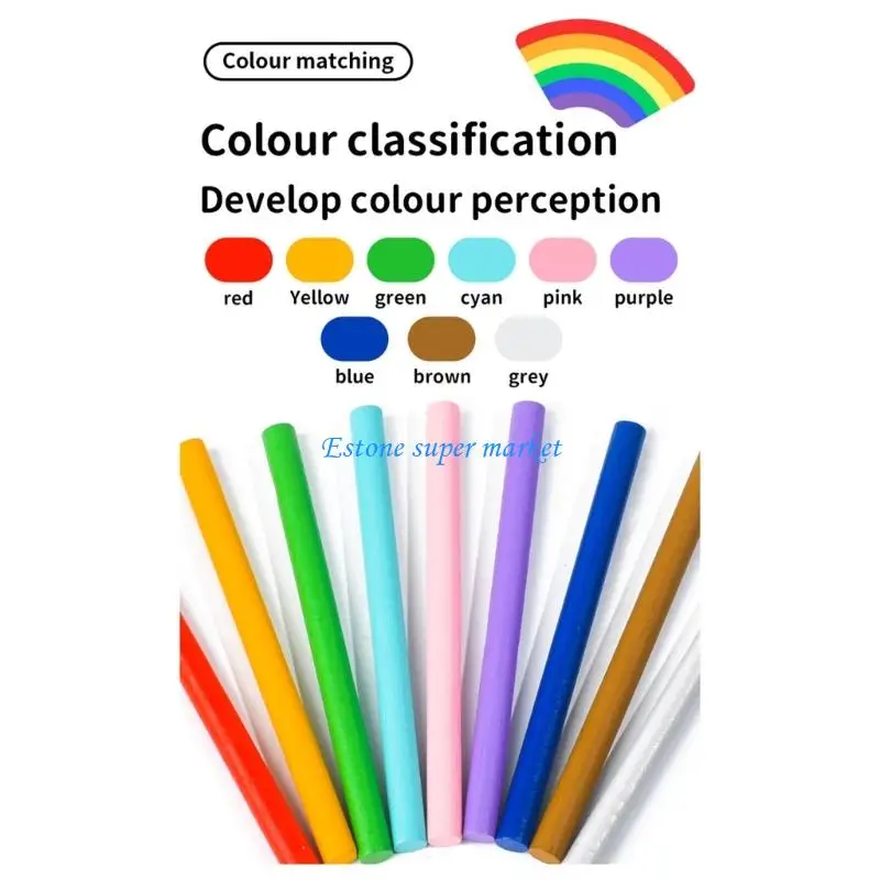 090b Holzform- und Farbkennungskasten für frühe Lernen für Kinder für Lernen von Vorschulläuten -Sortieren