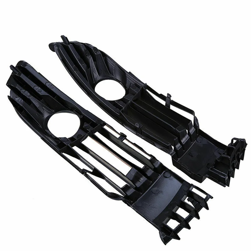 

A72Q-1Pair LH+RH Car Parts Front Bumper Fog Lamp Light Grilles Bezel 3B0853665L 3B0853666L For Passat B5.5 2001-2005