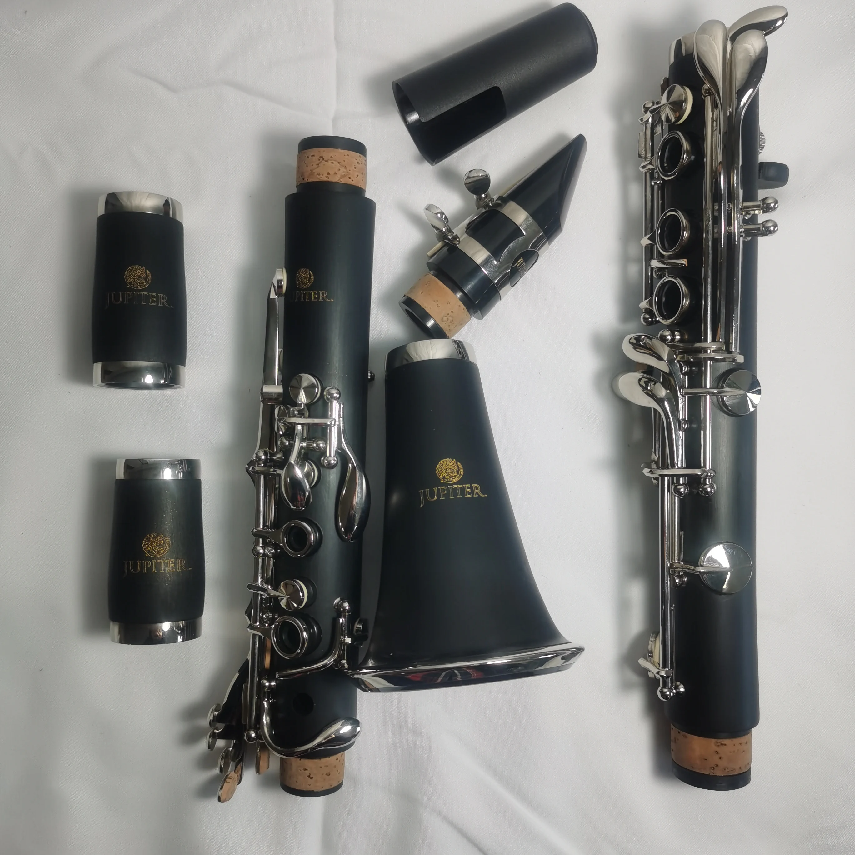 جديد وصول الكلارينيت المشتري JCL-700NQ B-لحن مسطح أدوات النفخ الخشبية عالية الجودة الكلارينيت أنبوب أسود مع الملحقات #6