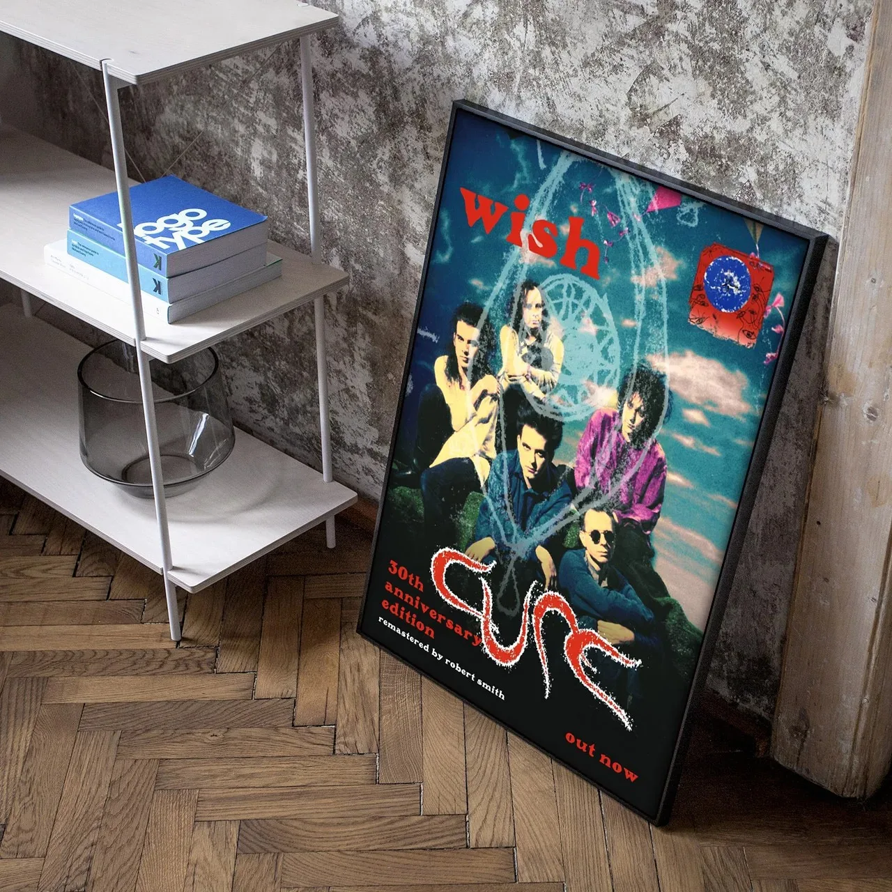 ألبوم فرقة موسيقى الروك ، لوحة قماشية ، جولة العلاج ، صورة ألبوم كلاسيكية للجماهير ، غرفة ، فن معيشة ، ديكور حائط منزلي ، ملصق هدية #3