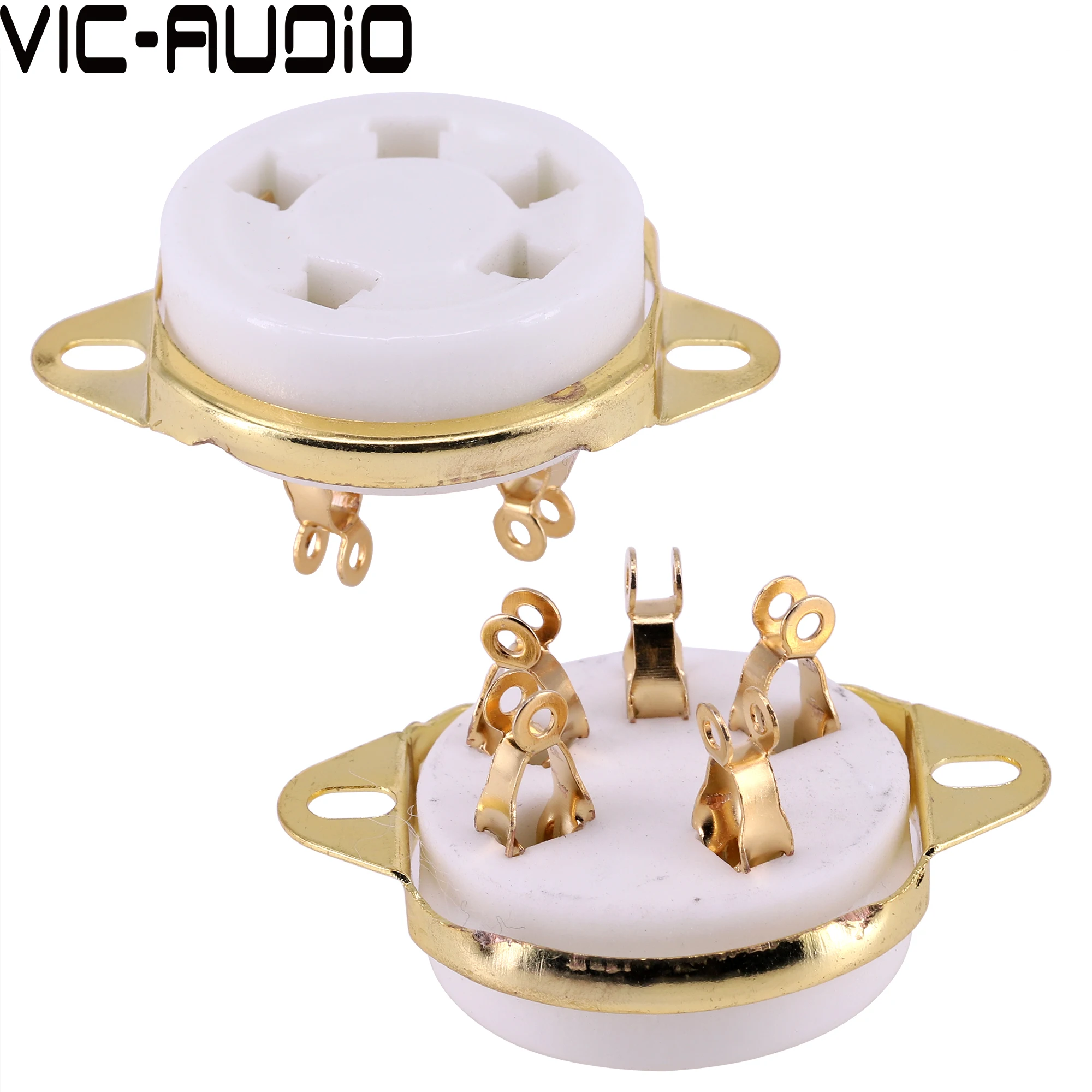 Керамическая 5PIN трубка розетка GZC5-2 5Pin электронная трубка для FD422 24 37 46 27 FU-7 807 вакуумная трубка усилитель винтажное аудио HIFI