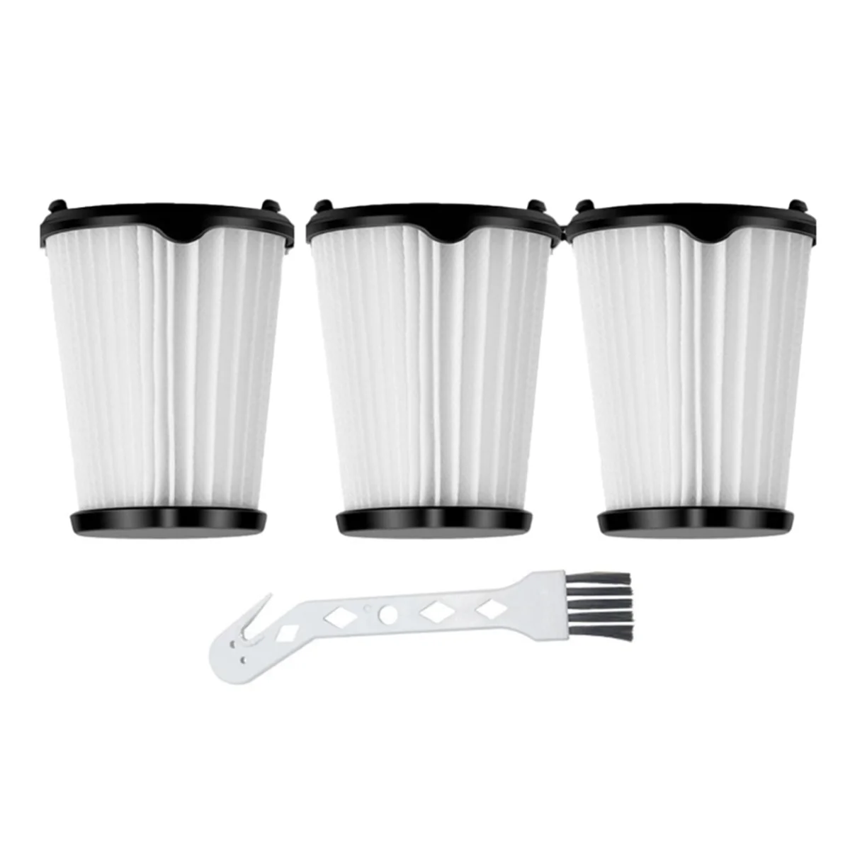 3 Pack Replacement VAF-1 Vacuum Filters Compatible for Ergorapido Stick Vacuum Cleaner EHVS2510AW