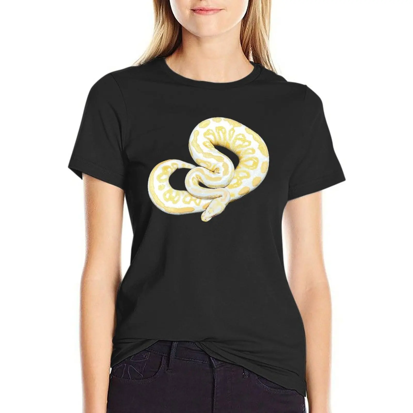 

Ball Python Morph T-Shirt hippie clothes Aesthetic clothing female cropped t shirts for Women