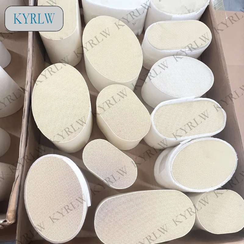 

Exhaust System good quality 400CPSI Catalytic Converter runway type Euro 3/4/5/6 Ceramic Honeycomb Three Way Catalyst