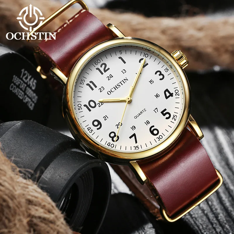 Ochstin Navigator Series Business Light Luxury Multi functional Quartz Movement New 2024 Waterproof Watch Men's Quartz Watch