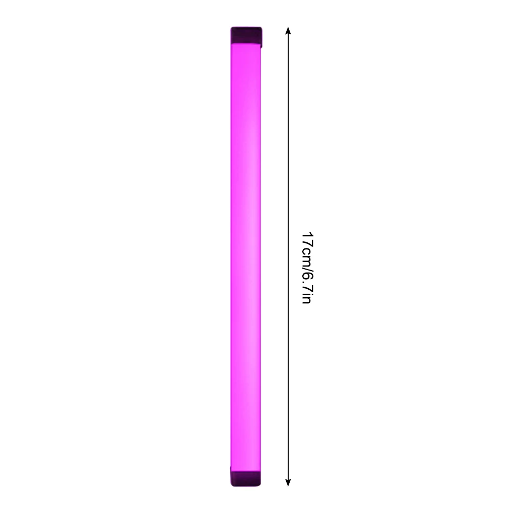 LED Fill Light Stick Wireless USB Flash 30W 5V 30LM Handheld Photography Lamps Atmosphere Party Lighting 17cm Purple