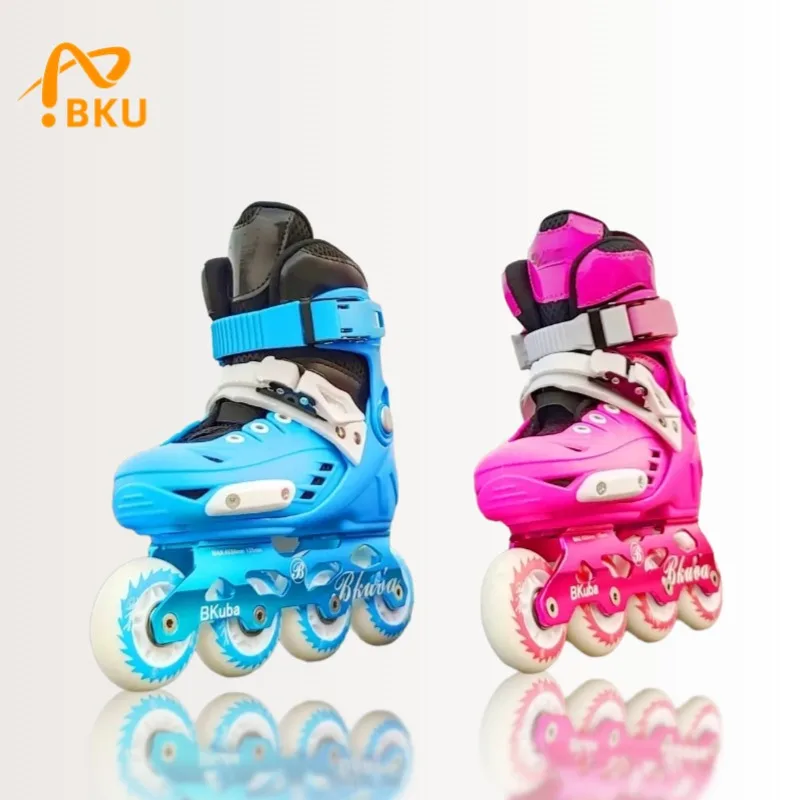 

Роликовые коньки BKU K10 Youth Freestyle — гладкая интегрированная рама, стильный дизайн лезвий. Крутые и уникальные роликовые коврики для подростков.