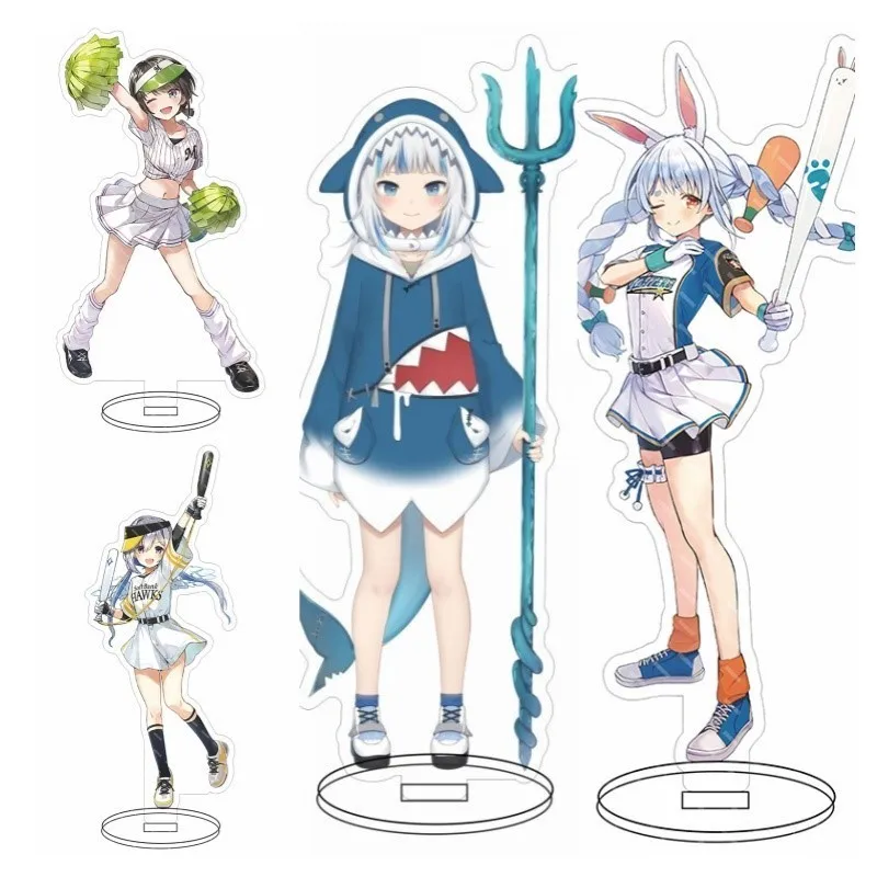 

Hot Hololive Vtuber Anime Figure Stand Acrylic Model Usada Pekora Suisei Inugami Korone Uruha Rushia Hosimati Fans Gift
