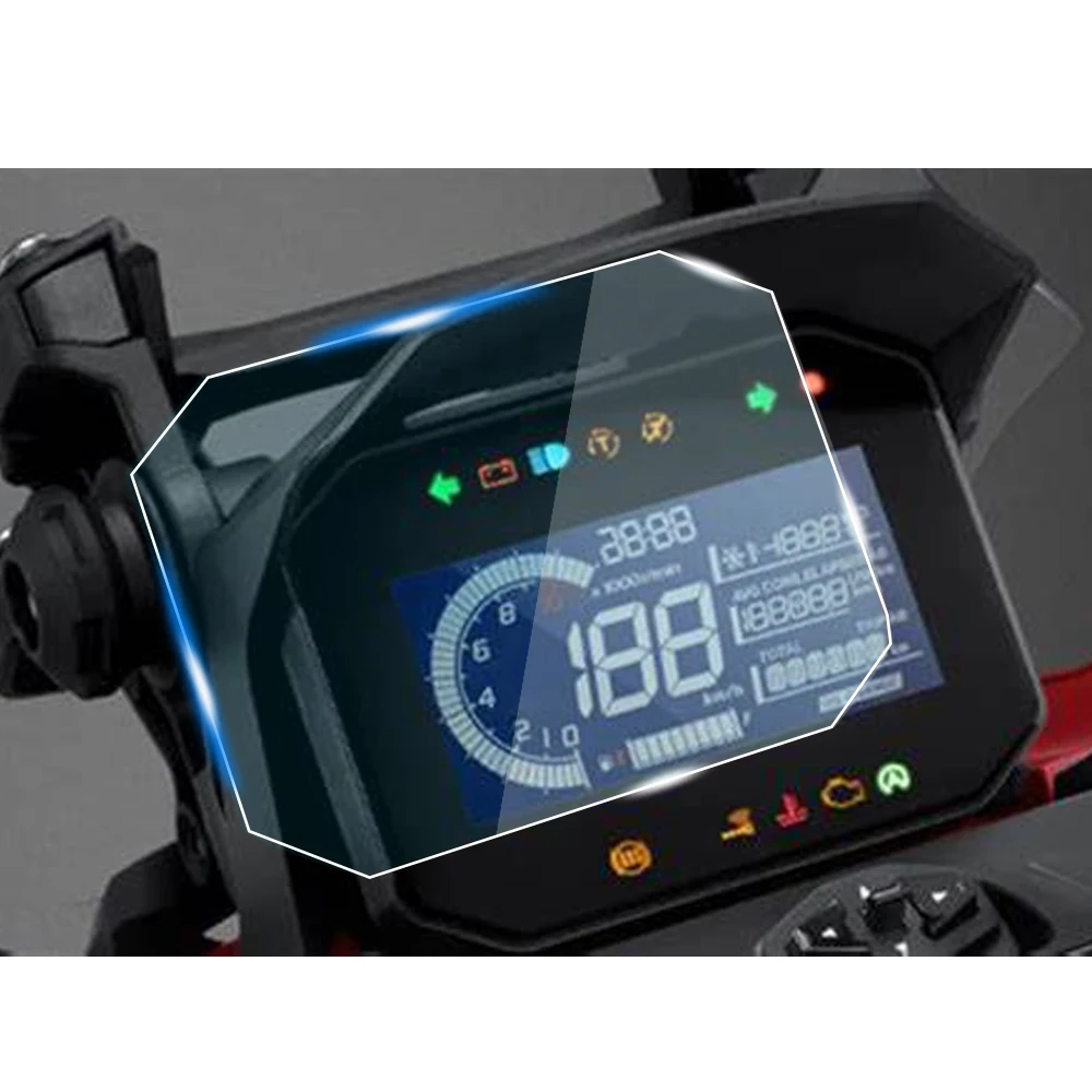 Motorcycle Instrument Protection Film For HONDA ADV350 2022 Scratch Cluster Screen TFT LCD Ultra-clear Anti-gla