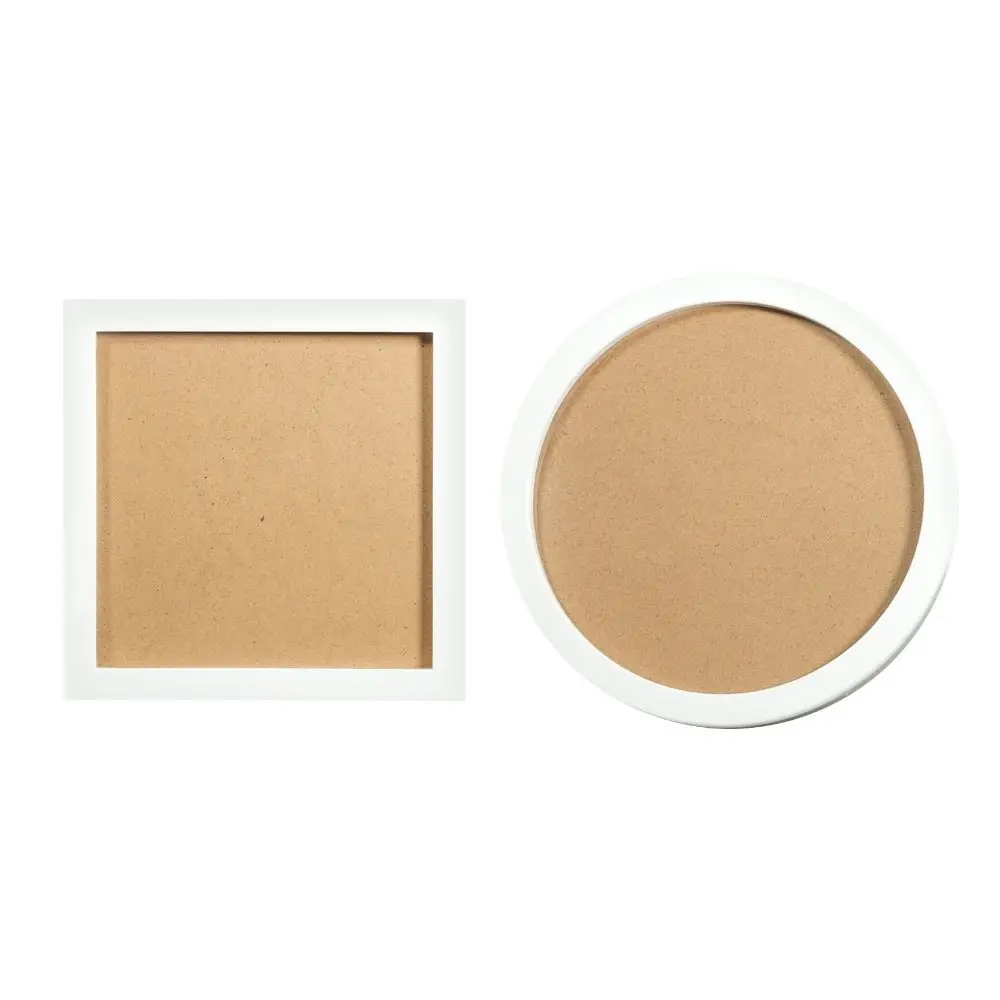 

Shooting Photo Props PVC Round Square Picture Photo Frame DIY With Stand Nail Art Jewelry Decoration Mounting Frame