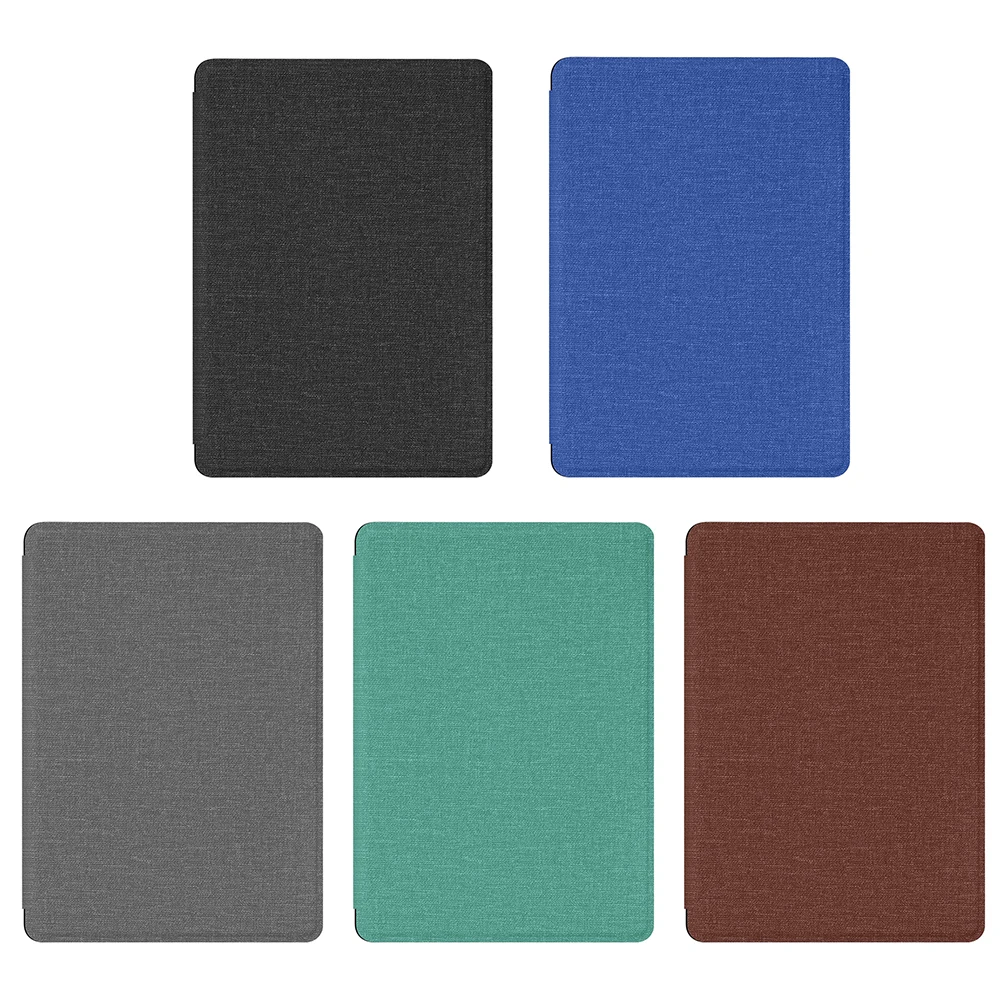 حافظة مع حزام يد غطاء ذكي للنوم التلقائي مع حزام اليد حافظة واقية لإصدار Kindle Colorsoft Signature مقاس 7 بوصة