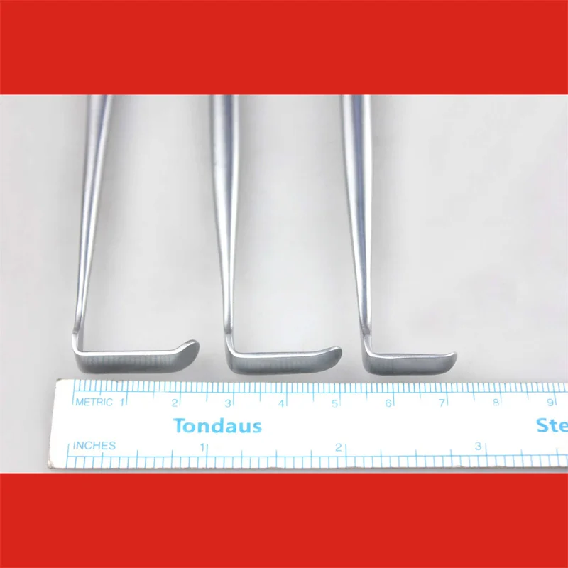 

Admiralty medical ventricular retractor double-head concave round head flat head heart valve tissue retractor retractor cardioth