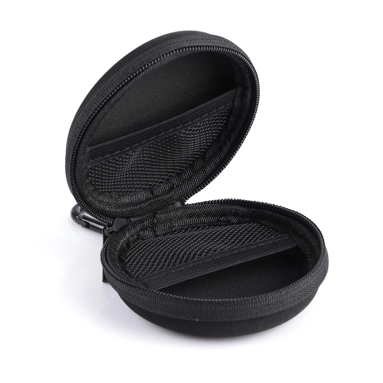 Saramonic SR-CS1ไมโครโฟนแบบฝาพับแบบพกพาขนาดเล็กเคสพกพากระเป๋าซิปสำหรับชุดหูฟังแบบมีสายไมโครโฟนสายคล้องคอไร้สาย