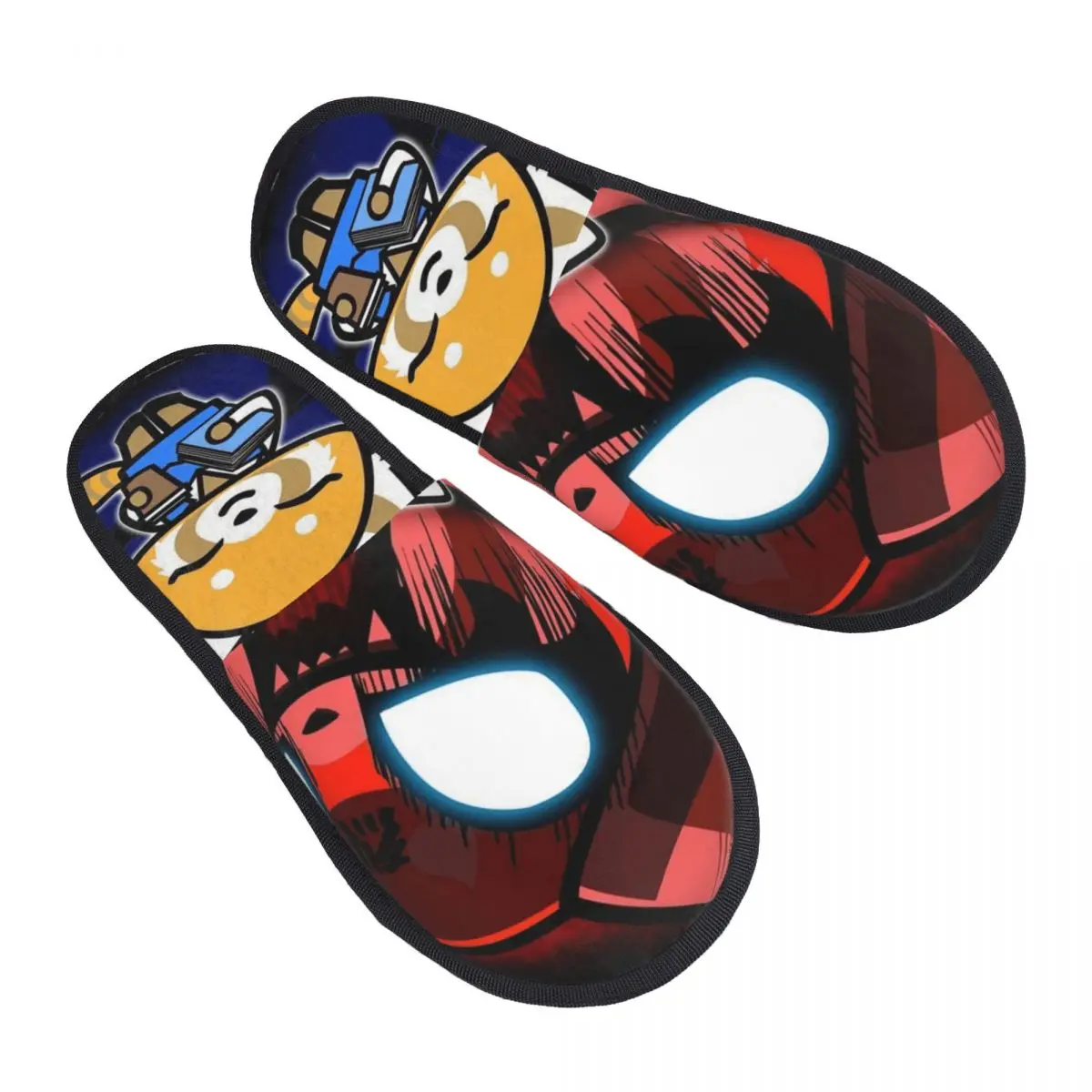 

Пользовательские агрессивные домашние тапочки Retsuko с героями мультфильмов, женские удобные слипоны из пены с эффектом памяти, гостиничные тапочки