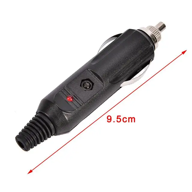 12V-24V zapalniczka samochodowa gniazdo LED złącze wtykowe Adapter podświetlany LED Adapter do łodzi RV akcesoria do ciężarówek