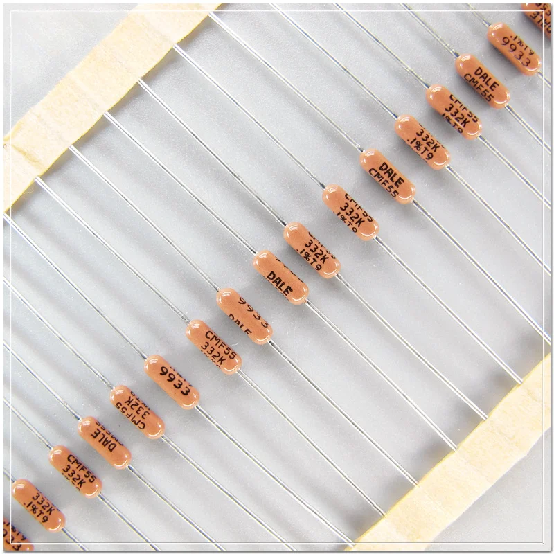 

10pcs/50pcs DALE CMF55 (RN55E) 332K/0.25W 0.1% 25ppm metal film resistor