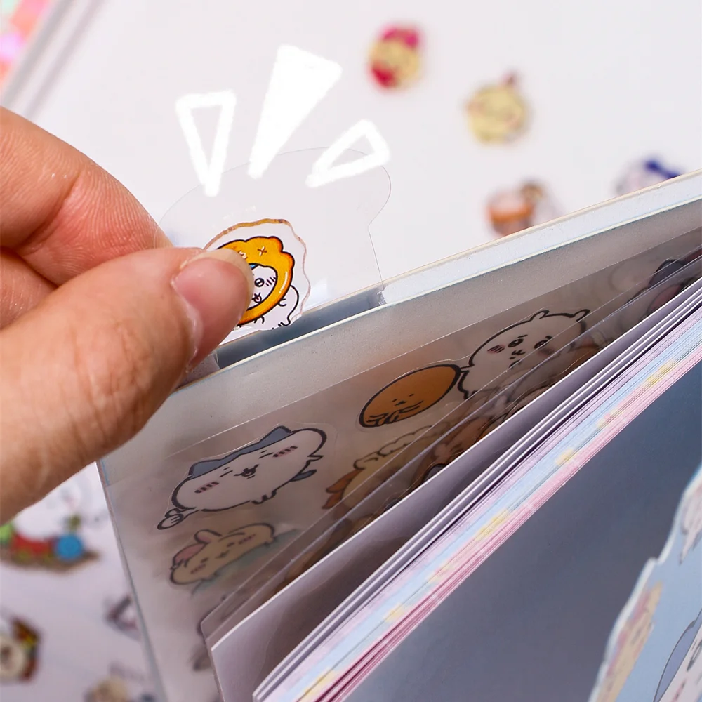 أنيمي تشيكاوا Hachiware Usagi لفائف دفتر Kawaii الكرتون الضغط الاكريليك آلة غاشابون لعب الفتيات هدايا عيد الميلاد