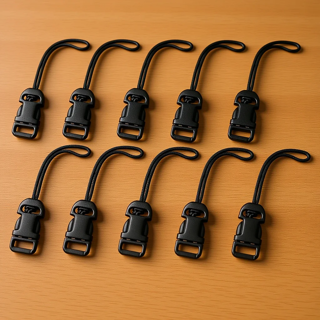 

10Pcs Camera Strap Quick Release Connectors Qd Buckle Set 11Mm Compatibility 13Mm Loop Simple Installation for Lanyard Eyelet