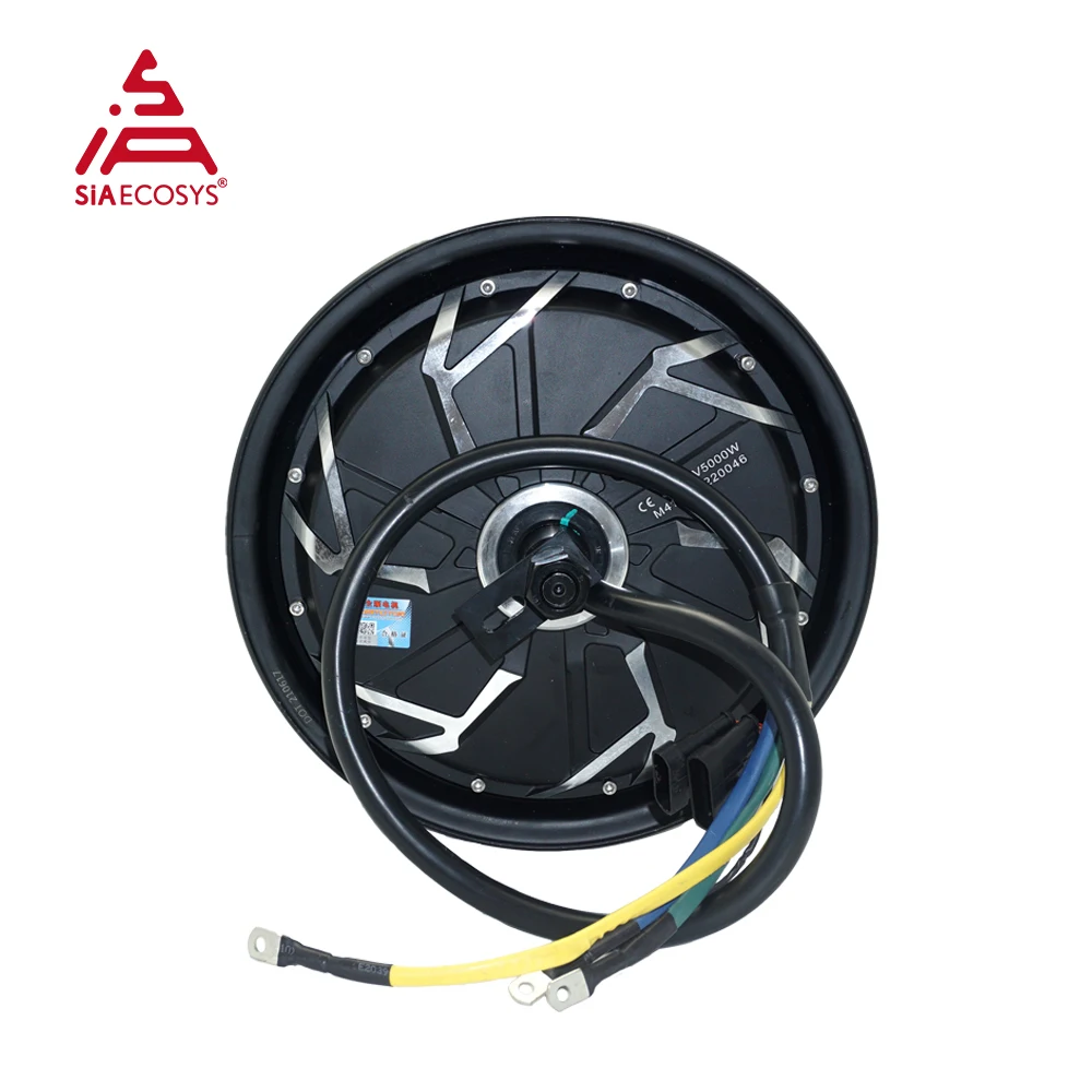 A Clearing Sale!QS Motor 12*3.5inch 5000W V4 48V 100kph 72V 150kph Hub Motor for Electric Motorcycle