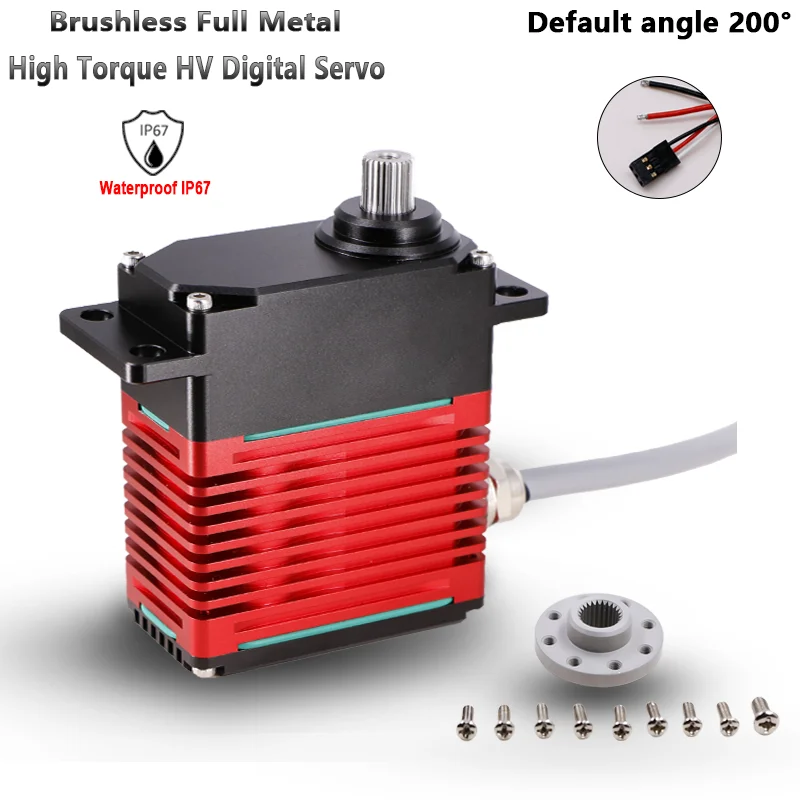 Encodeur magnétique servo sans balais à couple élevé 12V 24V 110kg 220kg 350kg, qualité industrielle robuste pour l'automatisation robotique CNC