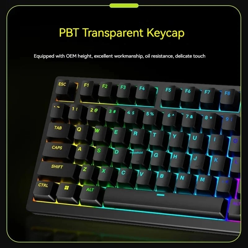 Imagem -05 - Alumínio Alloy Gaming Teclado Mecânico Interruptor Magnético Wired Quick Trigger Junta Rgb Win Presentes Mac Gamer Atk75 Atk 75