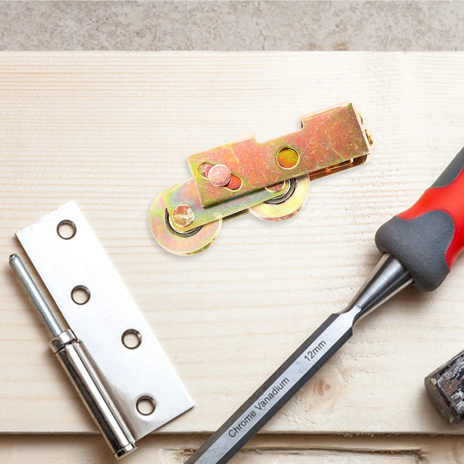 

2 шт. 1-1/4 дюйма стальной шариковый подшипник колеса дверной ролик для раздвижной двери патио, окна, фурнитура, аксессуары, домашние поделки